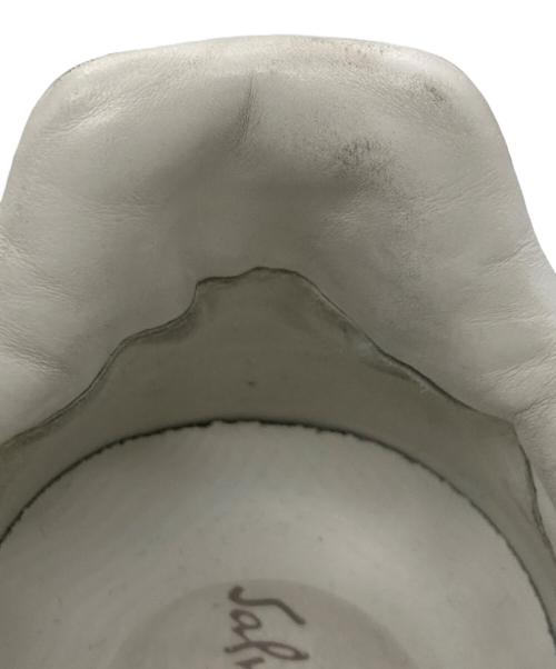 Salvatore Ferragamo（サルヴァトーレ フェラガモ）Salvatore Ferragamo (サルヴァトーレ フェラガモ) レザーローカットスニーカー グリーン サイズ:8の古着・服飾アイテム