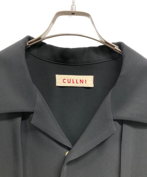 CULLNI（クルニ）CULLNI (クルニ) オープンカラーフラップシャツ ブラック サイズ:2の古着・服飾アイテム