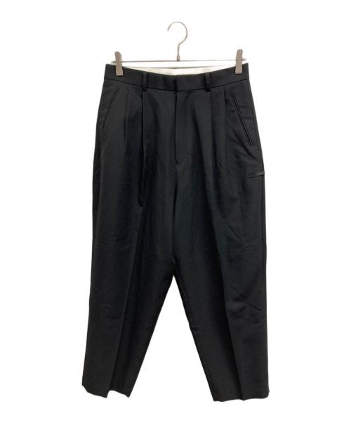 N.HOOLYWOOD（エヌ ハリウッド）N.HOOLYWOOD (エヌ ハリウッド) 2TUCK SLACKS ブラック サイズ:36の古着・服飾アイテム