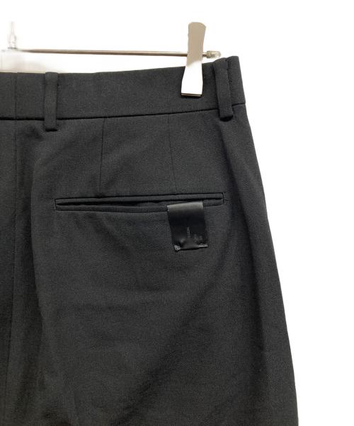 N.HOOLYWOOD（エヌ ハリウッド）N.HOOLYWOOD (エヌ ハリウッド) 2TUCK SLACKS ブラック サイズ:36の古着・服飾アイテム