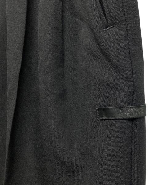 N.HOOLYWOOD（エヌ ハリウッド）N.HOOLYWOOD (エヌ ハリウッド) 2TUCK SLACKS ブラック サイズ:36の古着・服飾アイテム