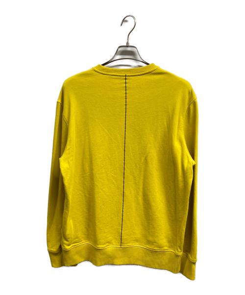 ARMANI EXCHANGE（アルマーニ エクスチェンジ）ARMANI EXCHANGE (アルマーニ エクスチェンジ) クルーネックスウェット イエロー サイズ:Lの古着・服飾アイテム
