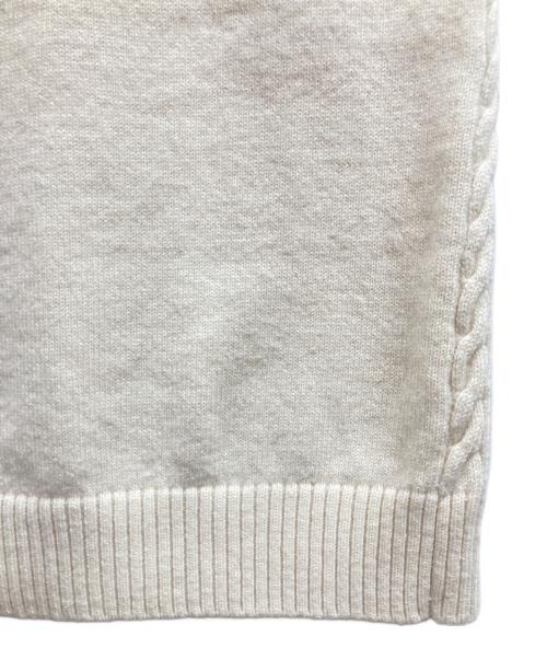 FRED PERRY（フレッドペリー）FRED PERRY (フレッドペリー) チルデンニットベスト ホワイト サイズ:Mの古着・服飾アイテム