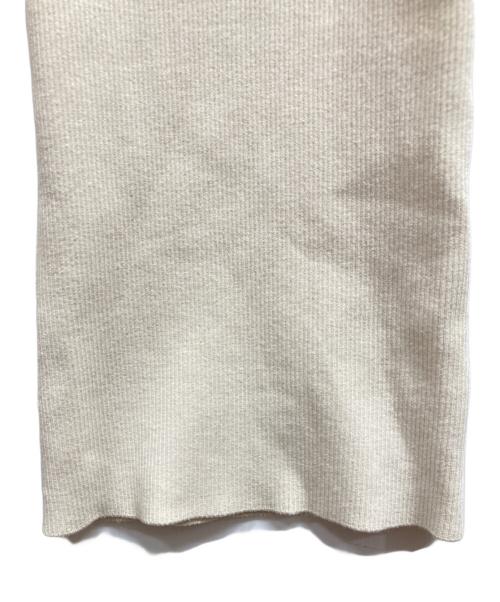 MUSE de Deuxieme Classe（ミューズ ドゥーズィエム クラス）MUSE de Deuxieme Classe (ミューズ ドゥーズィエム クラス) Diner B RIB リブニットパンツ アイボリー サイズ:36の古着・服飾アイテム