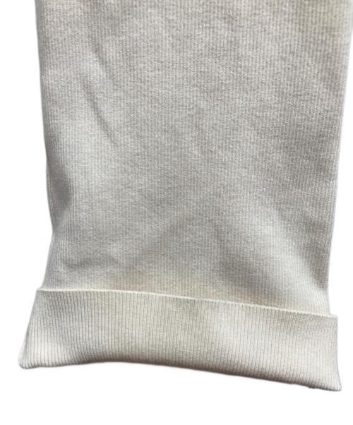 MUSE de Deuxieme Classe（ミューズ ドゥーズィエム クラス）MUSE de Deuxieme Classe (ミューズ ドゥーズィエム クラス) Diner B RIB リブニットパンツ アイボリー サイズ:36の古着・服飾アイテム