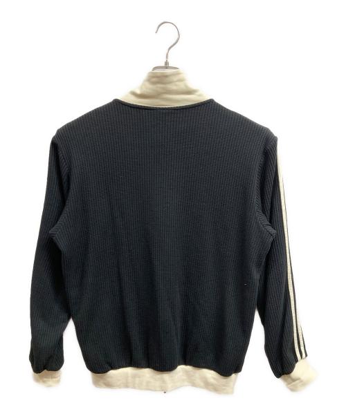 adidas（アディダス）adidas (アディダス) ワッフル クラシック トラックトップ アイボリー×ブラック サイズ:2XLの古着・服飾アイテム