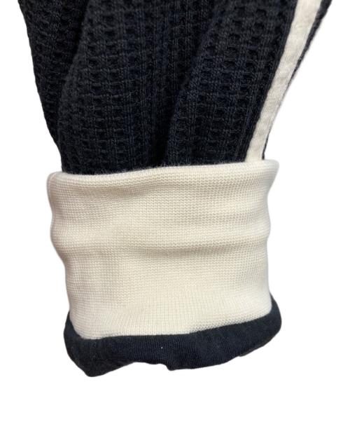 adidas（アディダス）adidas (アディダス) ワッフル クラシック トラックトップ アイボリー×ブラック サイズ:2XLの古着・服飾アイテム