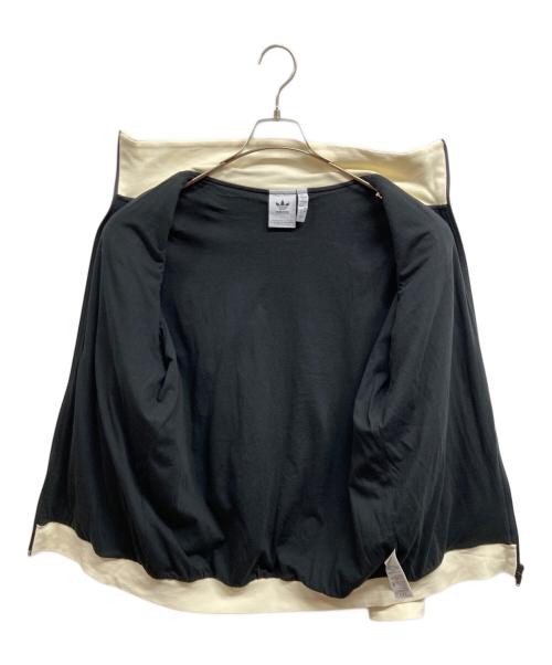 adidas（アディダス）adidas (アディダス) ワッフル クラシック トラックトップ アイボリー×ブラック サイズ:2XLの古着・服飾アイテム