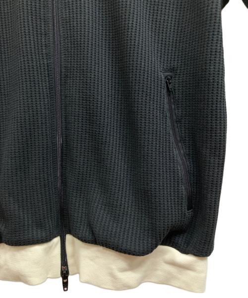 adidas（アディダス）adidas (アディダス) ワッフル クラシック トラックトップ アイボリー×ブラック サイズ:2XLの古着・服飾アイテム