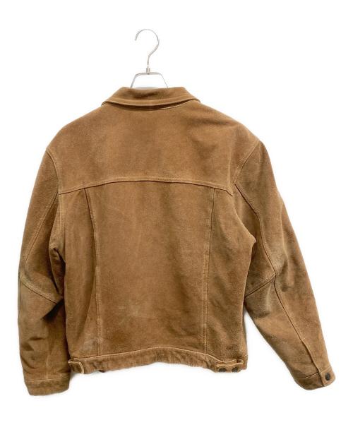 DIESEL（ディーゼル）DIESEL (ディーゼル) スウェードレザージャケット ベージュ サイズ:Mの古着・服飾アイテム