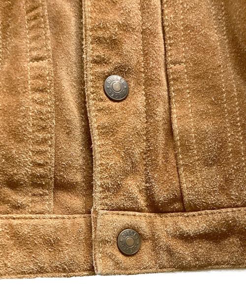 DIESEL（ディーゼル）DIESEL (ディーゼル) スウェードレザージャケット ベージュ サイズ:Mの古着・服飾アイテム