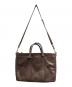 COACH (コーチ) 2WAYレザーバッグ ブラウン：10000円