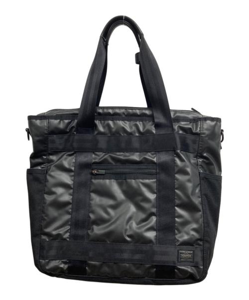 PORTER（ポーター）PORTER (ポーター) 2WAYTOTEBAG ブラックの古着・服飾アイテム