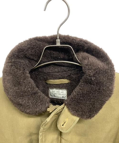 freewheelers（フリーホイーラーズ）freewheelers (フリーホイーラーズ) TYPE N-1 デッキジャケット ベージュ サイズ:42の古着・服飾アイテム