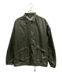 Bodies by WAREHOUSE（ボーディーズバイウェアハウス）の古着「コーチジャケット」｜カーキ