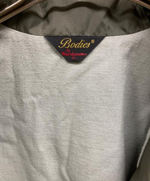 Bodies by WAREHOUSE（ボーディーズバイウェアハウス）Bodies by WAREHOUSE (ボーディーズバイウェアハウス) コーチジャケット カーキ サイズ:XLの古着・服飾アイテム