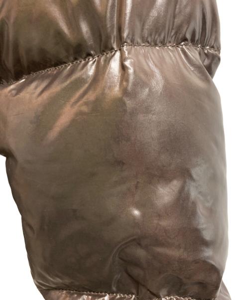 MONCLER（モンクレール）MONCLER (モンクレール) EVER ダウンジャケット ブラウン サイズ:3の古着・服飾アイテム