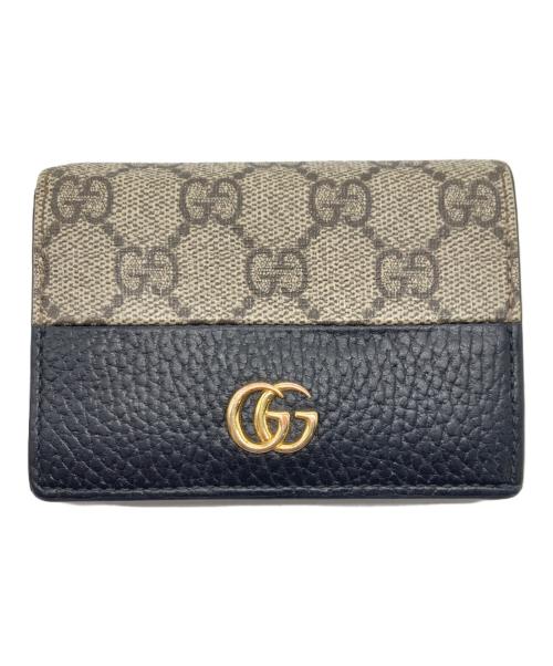 GUCCI（グッチ）GUCCI (グッチ) 2つ折り財布 ベージュの古着・服飾アイテム