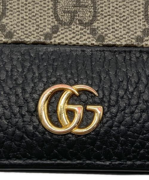 GUCCI（グッチ）GUCCI (グッチ) 2つ折り財布 ベージュの古着・服飾アイテム