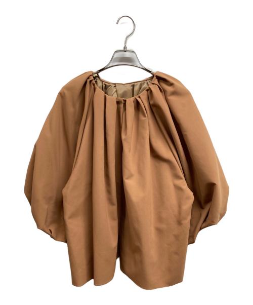 Plage（プラージュ）Plage (プラージュ) Tuck Volume シャツ ベージュ サイズ:ＦＲＥＥの古着・服飾アイテム