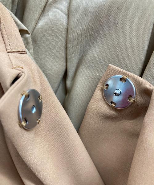 Plage（プラージュ）Plage (プラージュ) Tuck Volume シャツ ベージュ サイズ:ＦＲＥＥの古着・服飾アイテム