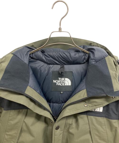 THE NORTH FACE（ザ ノース フェイス）THE NORTH FACE (ザ ノース フェイス) マウンテンダウンジャケット カーキ サイズ:Lの古着・服飾アイテム