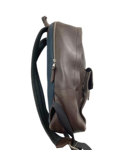 dunhill（ダンヒル）dunhill (ダンヒル) ベルグレイヴ リュック ブラウンの古着・服飾アイテム