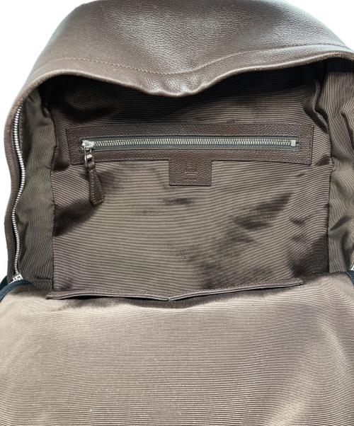 dunhill（ダンヒル）dunhill (ダンヒル) ベルグレイヴ リュック ブラウンの古着・服飾アイテム