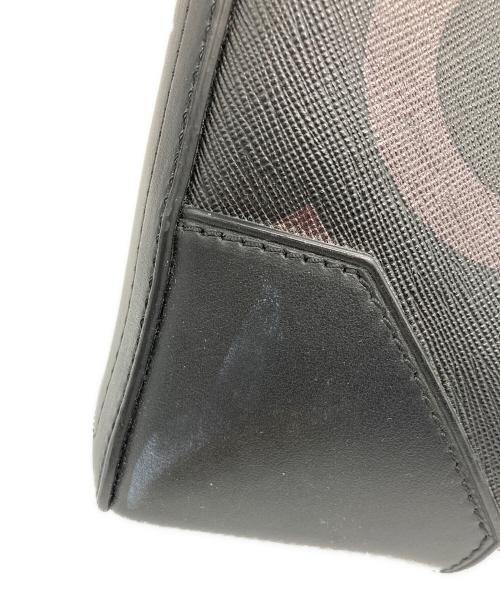 dunhill（ダンヒル）dunhill (ダンヒル) ラゲッジキャンバス ドキュメントケース ブラックの古着・服飾アイテム