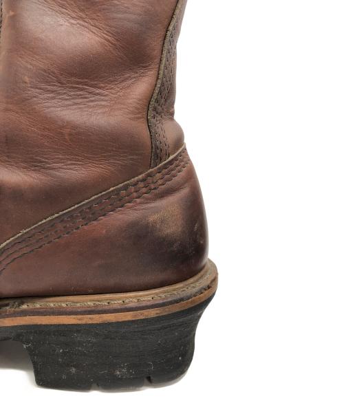 RED WING（レッドウィング）RED WING (レッドウィング) ロガーブーツ ブラウン サイズ:8Dの古着・服飾アイテム