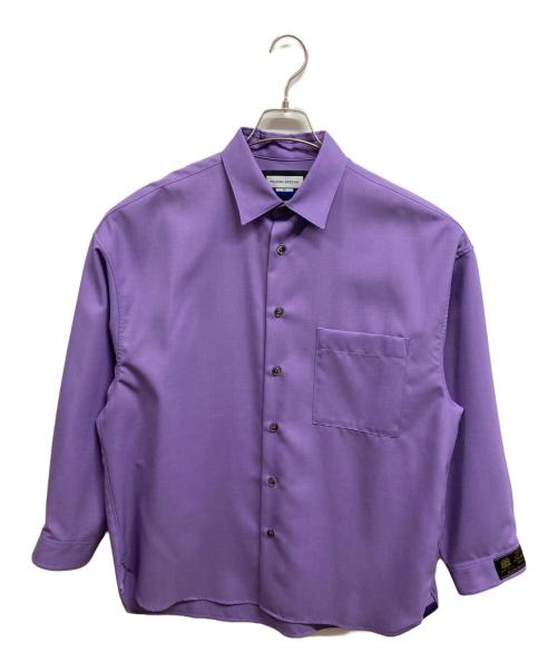 MAISON SPECIAL（メゾンスペシャル）MAISON SPECIAL (メゾンスペシャル) 長袖シャツ パープルの古着・服飾アイテム