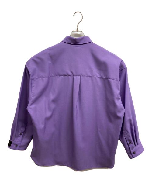 MAISON SPECIAL（メゾンスペシャル）MAISON SPECIAL (メゾンスペシャル) 長袖シャツ パープルの古着・服飾アイテム
