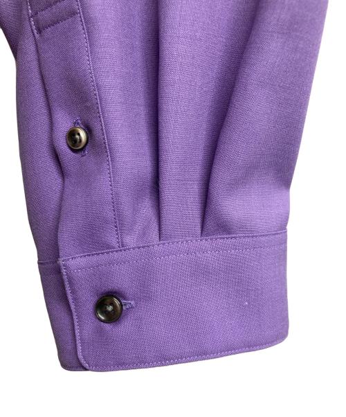 MAISON SPECIAL（メゾンスペシャル）MAISON SPECIAL (メゾンスペシャル) 長袖シャツ パープルの古着・服飾アイテム