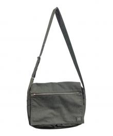 PORTER（ポーター）の古着「スモーキー ショルダーバッグ」｜ブラック