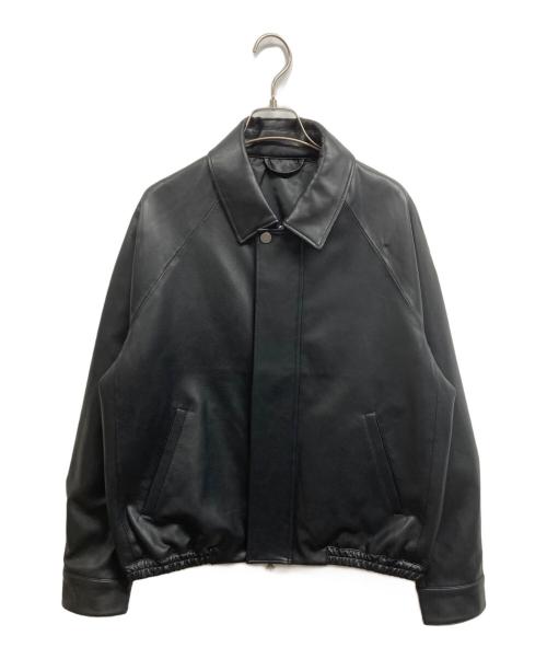 STUDIOUS（ステュディオス）STUDIOUS (ステュディオス) MODERN LEATHER BLOUSON ブラック サイズ:1の古着・服飾アイテム