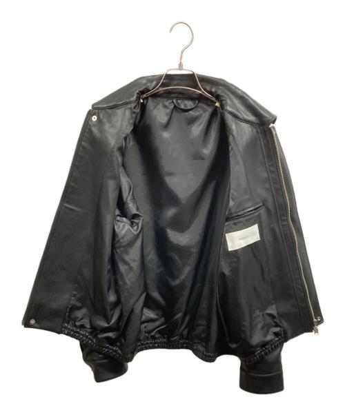 STUDIOUS（ステュディオス）STUDIOUS (ステュディオス) MODERN LEATHER BLOUSON ブラック サイズ:1の古着・服飾アイテム