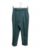 THE SHINZONEザ シンゾーン）の古着「ONE TUCK PANTS」｜グリーン