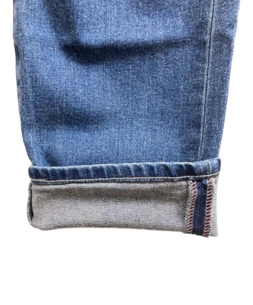 TAKEO KIKUCHI（タケオキクチ）TAKEO KIKUCHI (タケオキクチ) 11.5ozストレッチ 5ポケットデニムパンツ インディゴ サイズ:L 未使用品の古着・服飾アイテム