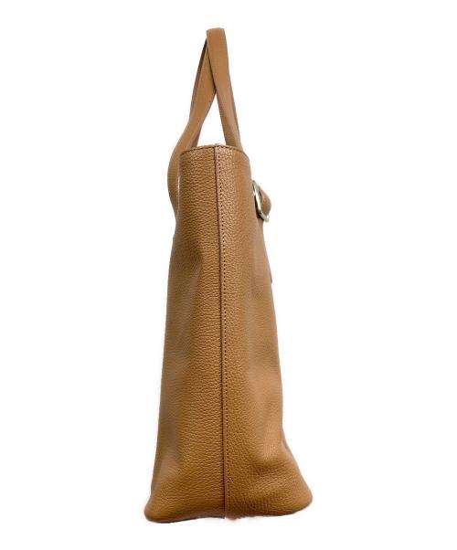 TAKEO KIKUCHI（タケオキクチ）TAKEO KIKUCHI (タケオキクチ) レザートートバッグ ブラウン 未使用品の古着・服飾アイテム