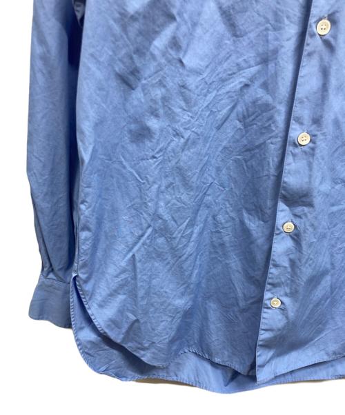 STEVEN ALAN（スティーブンアラン）STEVEN ALAN (スティーブンアラン) バンドカラーシャツ ブルー サイズ:Mの古着・服飾アイテム