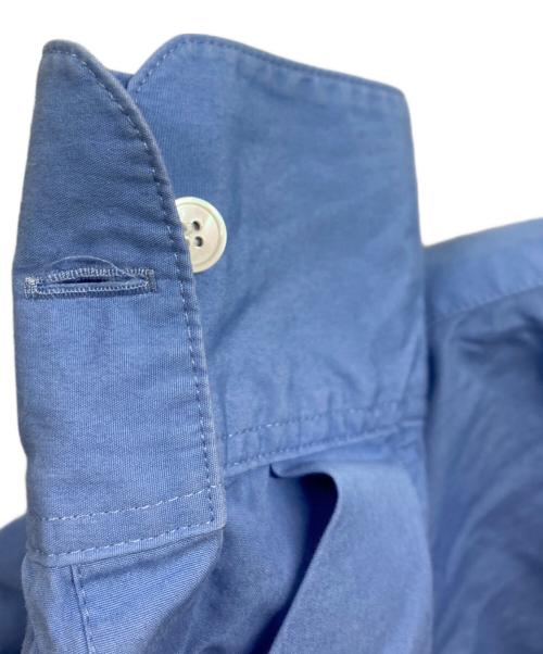 STEVEN ALAN（スティーブンアラン）STEVEN ALAN (スティーブンアラン) バンドカラーシャツ ブルー サイズ:Mの古着・服飾アイテム
