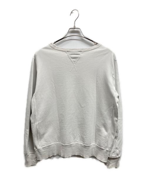 REMI RELIEF（レミレリーフ）REMI RELIEF (レミレリーフ) クルーネックスウェット ホワイト サイズ:Lの古着・服飾アイテム