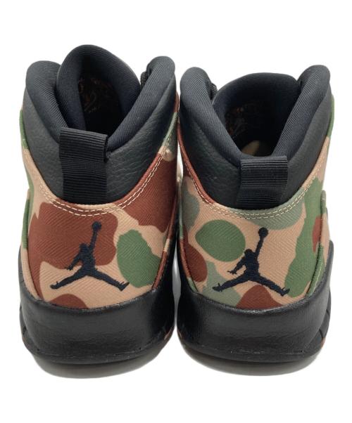 NIKE（ナイキ）NIKE (ナイキ) AIR JORDAN 10 RETRO カーキ サイズ:US8の古着・服飾アイテム