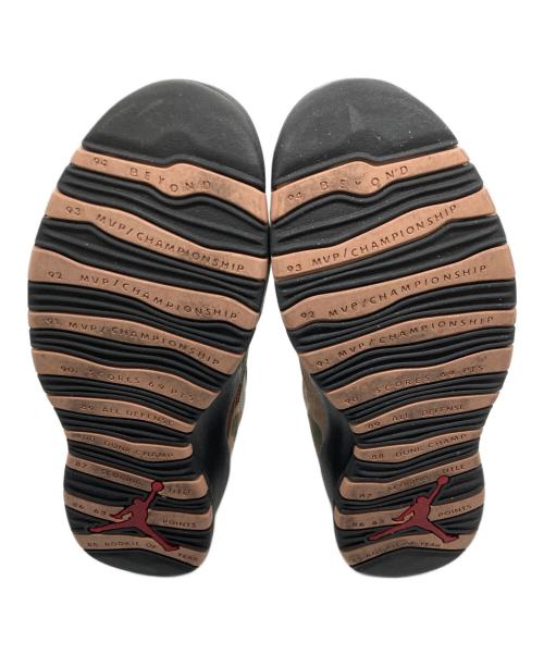 NIKE（ナイキ）NIKE (ナイキ) AIR JORDAN 10 RETRO カーキ サイズ:US8の古着・服飾アイテム