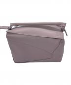 LOEWEロエベ）の古着「パズルエッジ バッグ スモール」｜パープル