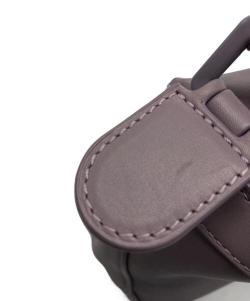 LOEWE（ロエベ）LOEWE (ロエベ) パズルエッジ バッグ スモール パープルの古着・服飾アイテム