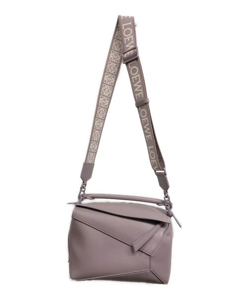LOEWE（ロエベ）LOEWE (ロエベ) パズルエッジ バッグ スモール パープルの古着・服飾アイテム