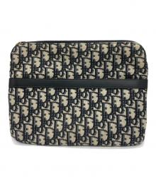 Christian Dior（クリスチャン ディオール）の古着「トロッター柄クラッチバッグ」