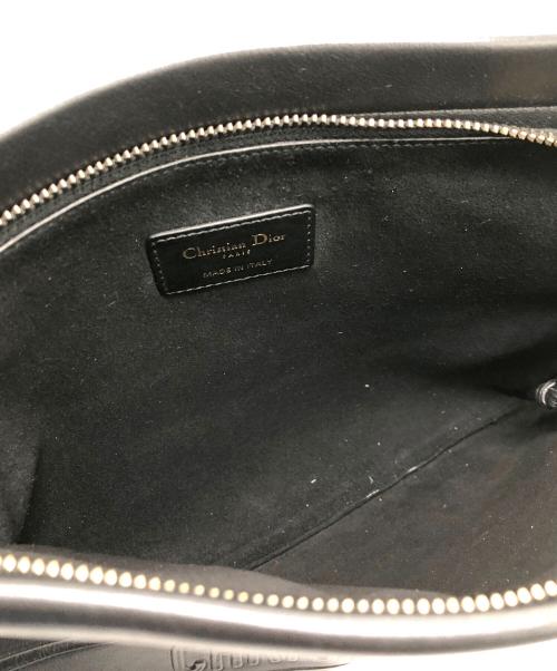 Christian Dior（クリスチャン ディオール）Christian Dior (クリスチャン ディオール) オールレザー クラッチバッグ ブラックの古着・服飾アイテム