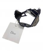 Diorディオール）の古着「Textile JAdior Bracelet」｜ネイビー